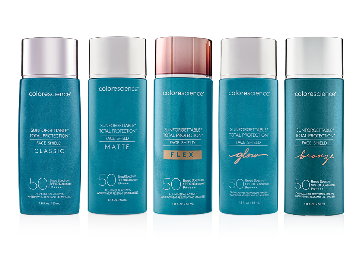 face shield collection lineup